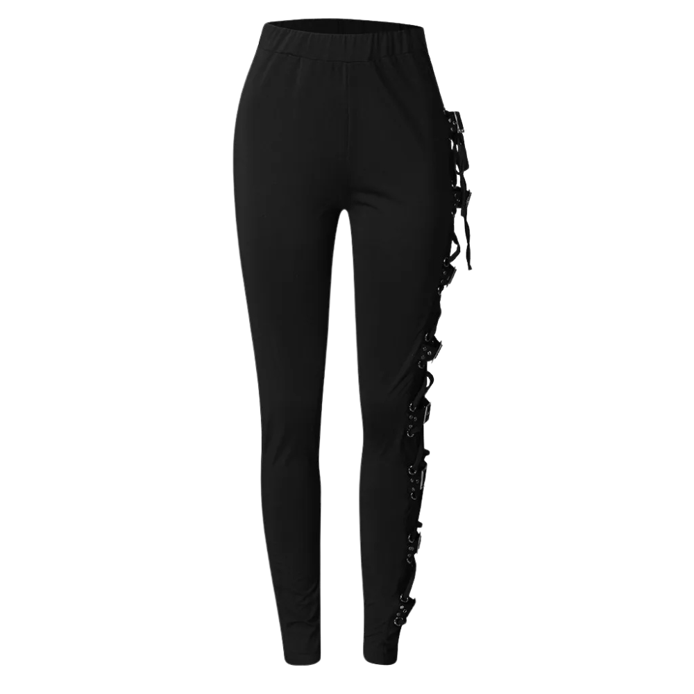Renporium's Women's Steampunk Mercenary Trousers, steampunk pants for Renaissance fair cosplay.