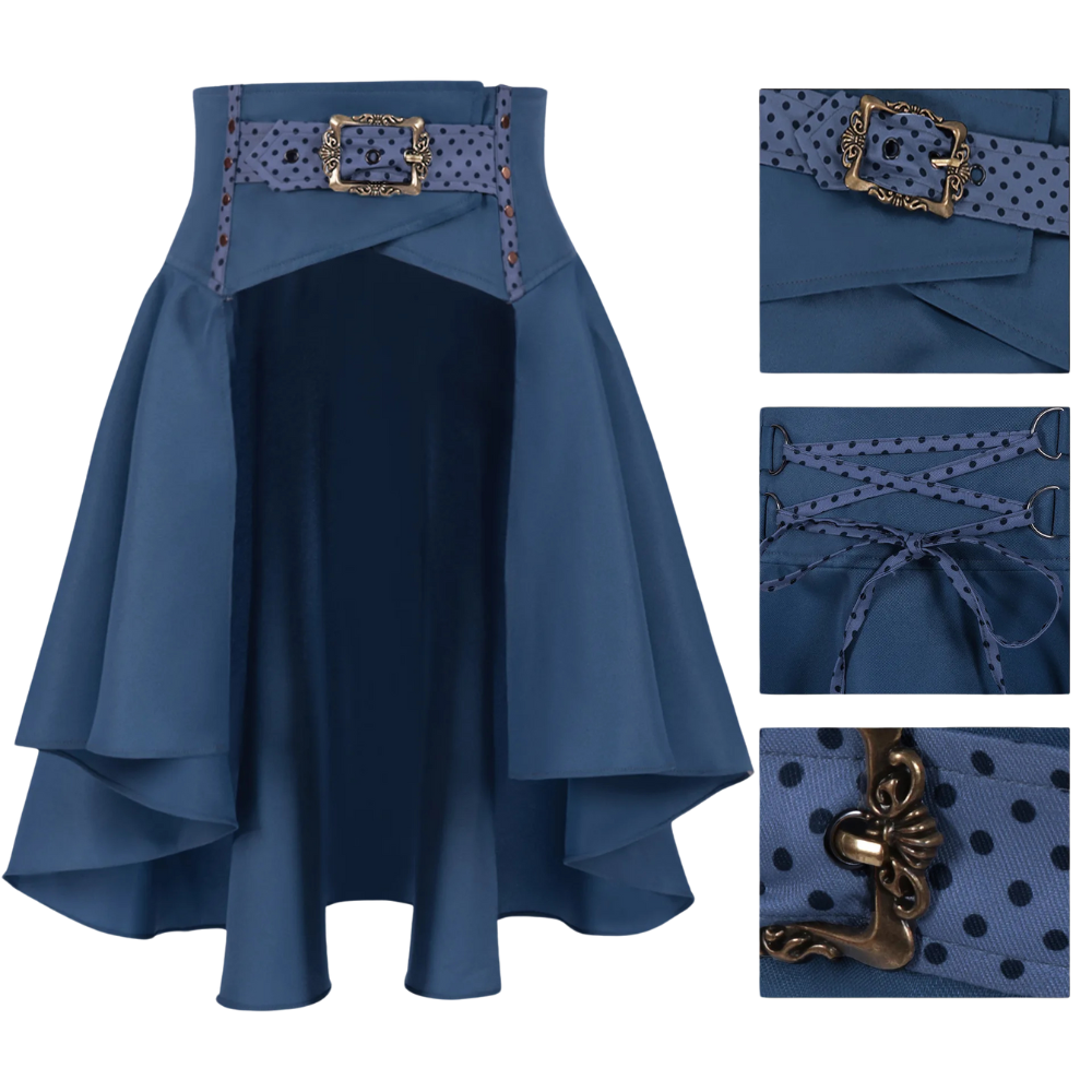 The Highland Lass Belted Renaissance Skirt, good for general women's Renaissance faire clothes.