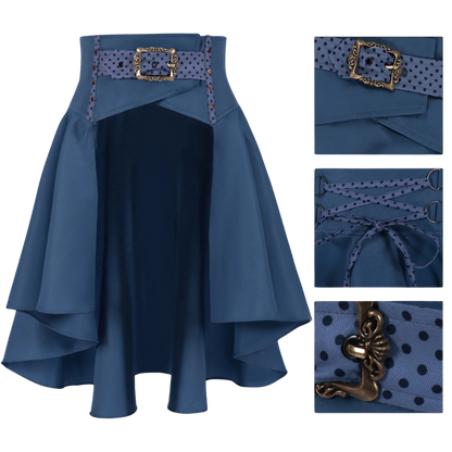 The Highland Lass Belted Renaissance Skirt, good for general women's Renaissance faire clothes.