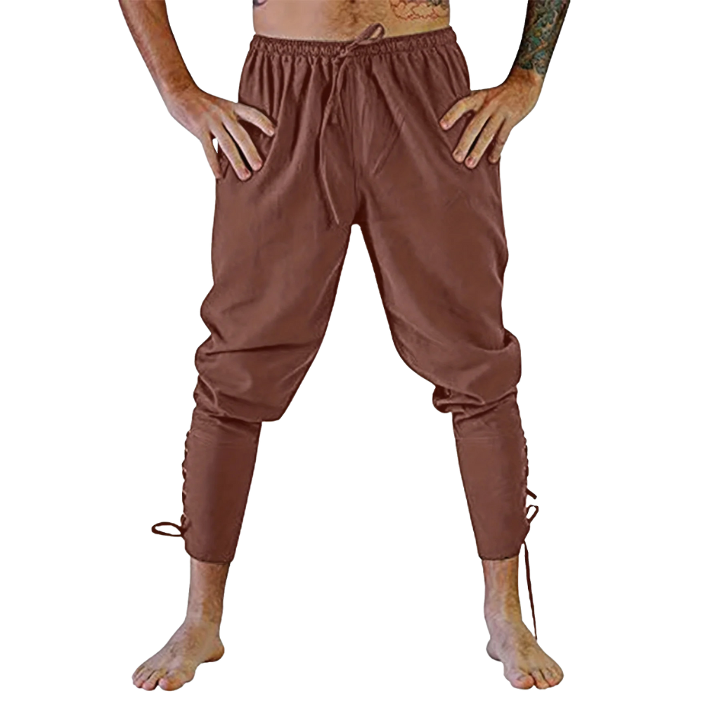 Brown Medieval Trousers, great addition to any Renaissance faire outfit.